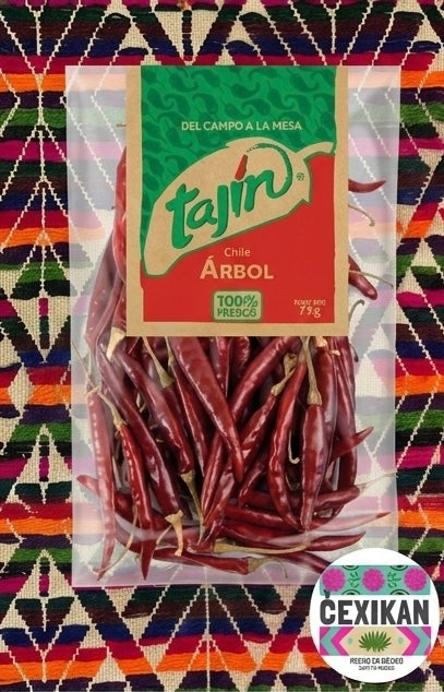 Chile de Arbol Tajín 75g